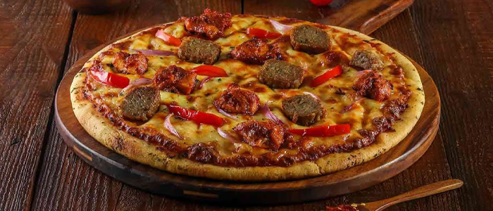 Meatball Feast Pizza  10" 