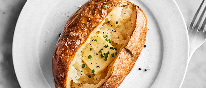 Jacket Potato With Butter 