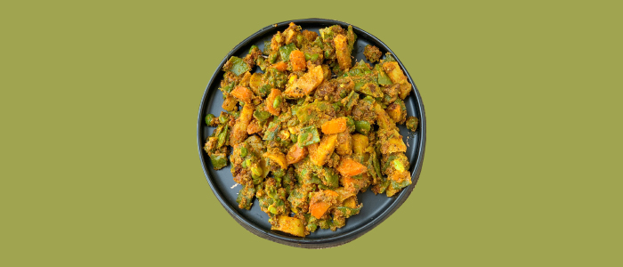 Indian Mixed Vegetable Curry 